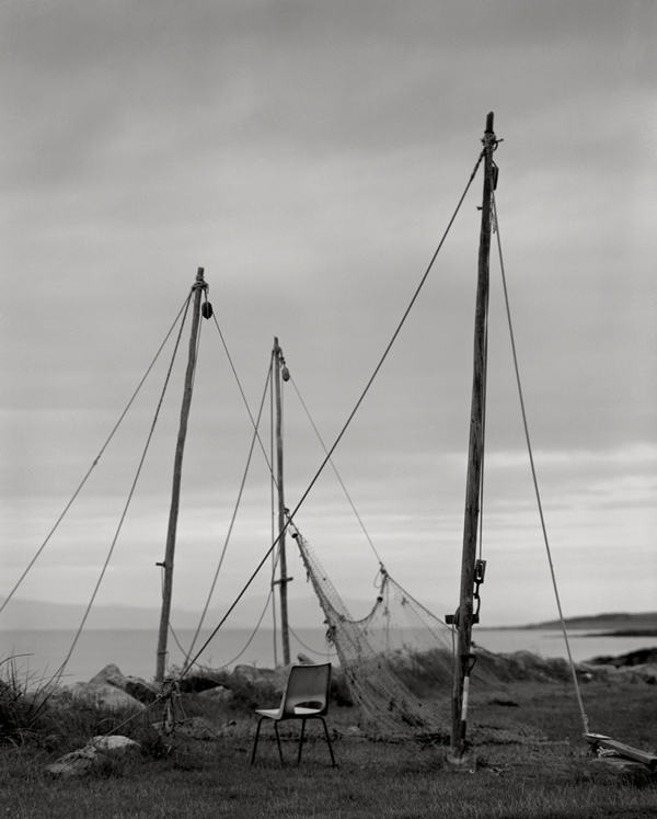 12 Fishing poles, Portmahomack